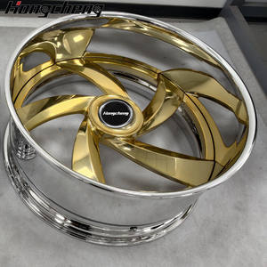 Roues forgées en deux ou trois pièces très vendues, 20, 22, 24, 26, 28 pouces, roues de camion pour Impala SS Cutlass <span class=keywords><strong>Vert</strong></span> - Product Image 4