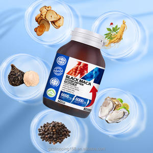 Suplemen Penunjang Stamina Pria Favorit Pelanggan Ekstrak Tiram Merek DHOP Kesehatan Diet Pria Kapsul Peptida Tiram Maca Hitam - Product Image 1