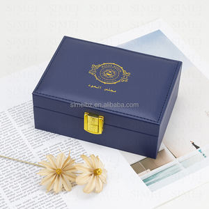 木制香水盒Pu皮盒带香水瓶<span class=keywords><strong>3</strong></span>毫升Attar瓶带盒低最小起订量定制标志木箱 - Product Image 3