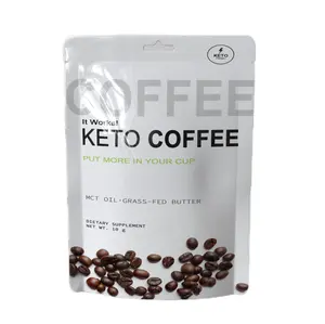 Keto Coffee Instant Organic Coffee with MCT Oils Give Yourself Instant Energy to Fuel the Day with Keto Weight Loss Coffee 10 g