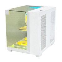 Boîtier PC Gaming Pcooling OEM de Haute Qualité, Châssis d'Ordinateur de Bureau Gaming RGB, Boîtier d'Ordinateur