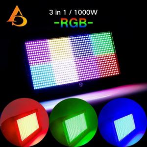 Luz Estroboscópica LED RGB de 1000w de Aleación de Aluminio, Luz de Advertencia LED para Equipos de Fiesta y Escenario - Product Image 6