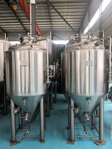 Tanque de fermentador de cerveja cônico, alta qualidade, 1000l, 1500l, 2000l, 3000l, com jaqueta de refrigeração - Product Image 4