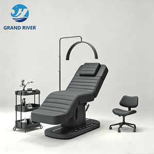 Cama de Belleza Eléctrica Inteligente y Moderna, Cama Curva para Pestañas, Muebles de Salón, Mesa y Cama de Masaje con 3 Motores para Esteticista - Product Image 5