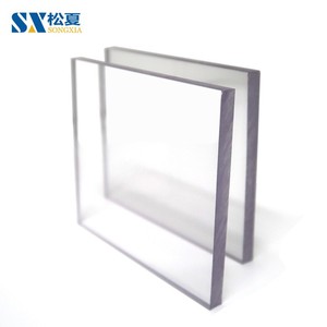 Plaque en polycarbonate Songxia carrée, transparente comme du cristal, antistatique, de qualité extrusion, personnalisation possible - Product Image 1