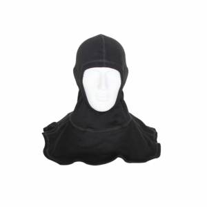 Tudung wajah antikilat, tudung wajah hitam lapisan ganda tahan api - Product Image 5