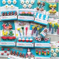 Bougies d'anniversaire bougie de gâteau pour les décorateurs de gâteau de mariage d'enfants