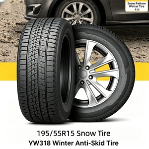 Pneu Hiver Haute Vitesse et Haute Charge EW 195/55R15 85H – Équilibre, Maniabilité et Capacité de Charge pour Voiture Familiale Européenne – Remplacement Hiver - Product Image 2