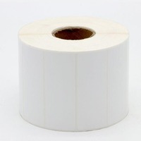 Papel Adhesivo Térmico Directo Zexu T1 en Rollo para Etiquetas de Códigos de Barras para Empaquetado con Forma Irregular