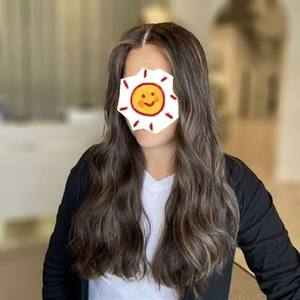 Topper de Cabello Humano Brasileño Balayage Marrón <span class=keywords><strong>con</strong></span> Base Monofilamento 5.5x6 para Cabello Fino, Topper de Monofilamento de Baja Densidad - Product Image 3