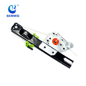 BEMWQ Sistema de cuerpo negro de acero Regulador de vidrio de ventana Elevador de ventana trasera para <span class=keywords><strong>BMW</strong></span> <span class=keywords><strong>E90</strong></span> 51357140590 - Product Image 3