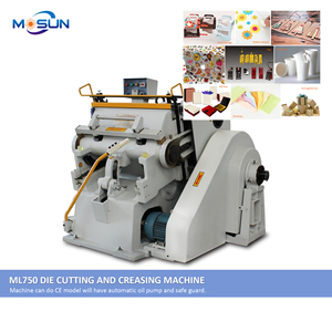 ML750 Einfache Bedienung schöne Hochzeits karten Stanz falt maschine mit niedrigem Preis - Product Image 2