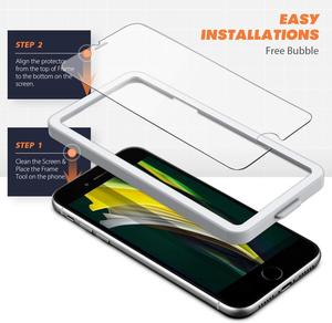 Protezione dello schermo in vetro temperato Anti impronte digitali per <span class=keywords><strong>iphone</strong></span> <span class=keywords><strong>SE</strong></span> <span class=keywords><strong>2020</strong></span> - Product Image 2