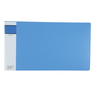 Comix A610 Porte-documents à pince pour factures fiscales, en plastique bleu, avec pince simple et robuste - Product Image 2