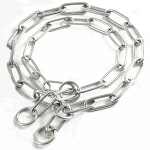 <span class=keywords><strong>Collar</strong></span> de <span class=keywords><strong>entrenamiento</strong></span> <span class=keywords><strong>para</strong></span> perros antimordida cromado directo de fábrica, cadena de estrangulación de <span class=keywords><strong>entrenamiento</strong></span>, collares <span class=keywords><strong>para</strong></span> mascotas <span class=keywords><strong>para</strong></span> <span class=keywords><strong>entrenamiento</strong></span> de obediencia - Product Image 2