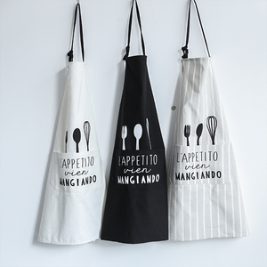 Toile de <span class=keywords><strong>coton</strong></span> huile tablier <span class=keywords><strong>imperméable</strong></span> femelle nettoyage tablier de cuisine, café tablier - Product Image 4