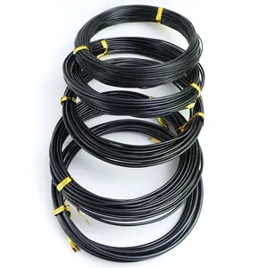 9 Sizes of 1mm,1.5mm,2mm,2.5mm,3mm,3.5mm,4mm,5mm,6mm Anodized Black Aluminum Wire Bonsai Tree Wire
