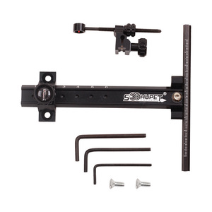 Visée de tir à l'arc réglable en aluminium Soohupet pour arc classique – Accessoire de tir en métal - Product Image 1