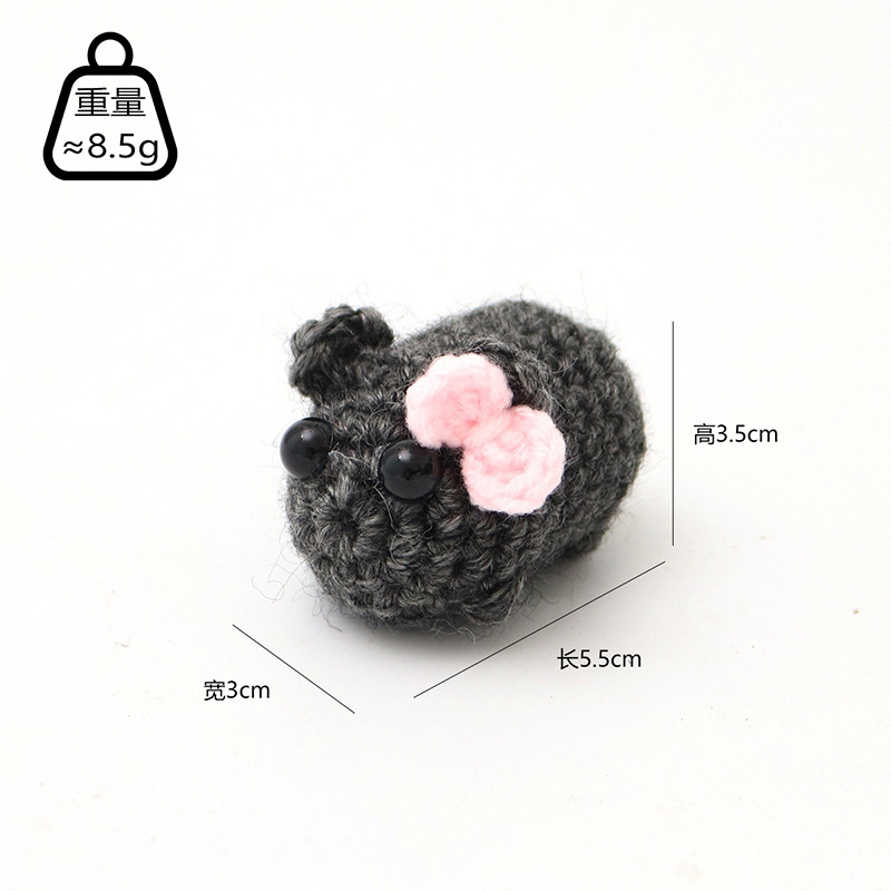 Sad hamster bow women's