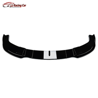 Nouveau séparateur de pare-chocs avant de voiture M Sport noir brillant/aspect fibre de carbone à visser pour Série 5 E60 E61