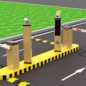 नया डिजाइन स्वचालित बूरा बाधा डीसी ब्रशलेस मोटर स्टेनलेस स्टील सीधे फोल्डिंग आर्म एंटी-टेलिंग बैरियर गेट - Product Image 4