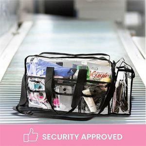 Bolsa de Maquillaje Personalizada, Bolsa Exterior Pequeña, Diseño Portátil, Material Transparente, Logotipo Personalizado, Bolsa de Maquillaje de PVC - Product Image 6