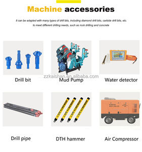 공장 가격 300m 500m 600m 역 순환 광산 표면 지질 탐사를위한 RC 드릴링 장비 - Product Image 6