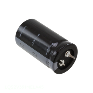 ตัวเก็บประจุ uF แบบมีช่อง LQS2V391MELA45ผ่านรูเปิด350V 20% uF - Product Image 1