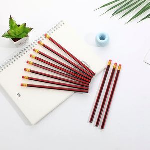 Lápiz HB 2B con Logotipo Personalizado OEM 30-1, Material Escolar para Niños, Lápiz Artesanal Estándar para Dibujo y Bocetos, Premio Rojo PMQX-023 - Product Image 4