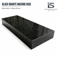 Bloc de base rectangulaire en granit épais pour fondation de machine de précision