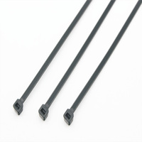 Attaches de câble en nylon 66 autobloquantes directes d'usine attaches de câble en plastique 7.6x150mm multiples disponibles 200mm 300mm 430mm 540mm