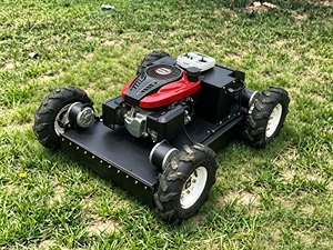 Tondeuse à gazon robotisée télécommandée 550 mm économique, outil industriel DIY 196. Cette tondeuse à gazon télécommandée à quatre roues est une innovation. - Product Image 1