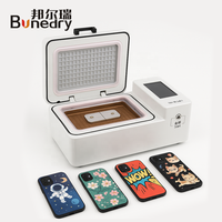 Mesin Printer Casing HP Dtf Multiwarna Sublimasi Vacuum Heat Press Semi-Otomatis Flatbed untuk iPhone dan Samsung
