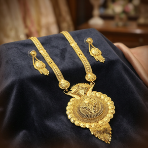 Wholesale 14K 18K 24K Micro Gold Forming <b>Long</b> <b>Necklaces</b>, Traditional Design <b>Long</b> Jewelry, Fashion Micro Gold Filled Jewelry Set. - Product Image 2