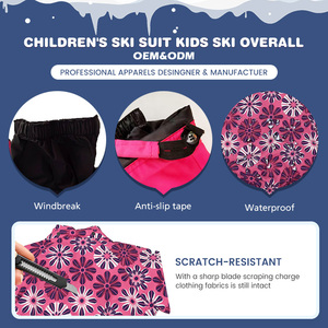 <span class=keywords><strong>Combinaison</strong></span> <span class=keywords><strong>de</strong></span> <span class=keywords><strong>ski</strong></span> imperméable et isolée pour filles avec logo personnalisé, coupe-vent, pour les activités <span class=keywords><strong>de</strong></span> plein air par temps froid - Product Image 6