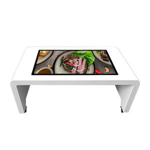 Écran Lcd personnalisé d'usine <span class=keywords><strong>32</strong></span> 40 55 <span class=keywords><strong>pouces</strong></span> Table Android Interactive Multi 4K Table basse intelligente étanche écran tactile - Product Image 4