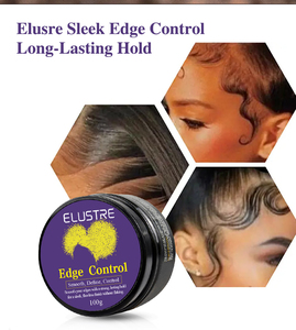 OEM/ODM Private Label Strong Hold Hair Styling <strong>Wax</strong> Long-Lasting Non-Flaking For Edge Control Gel For Black Hairline Edge Tamer - Product Image 3