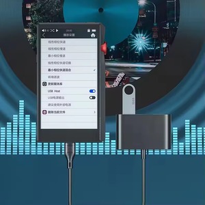 Lecteur MP4 personnalisé avec écran tactile complet de 4,5 pouces, Bluetooth, HiFi 24 bits sans perte, lecteur MP3 prenant en charge DSD, OTG, clé USB, lecteur de musique portable - Product Image 6