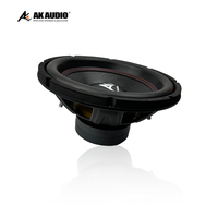 AK-S1201 Vente en gros usine Caisson de basses auto 12 pouces à double aimant sans pression 1200W Actif pour compétition SPL