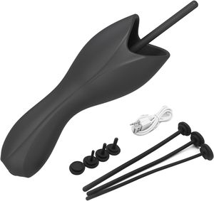 อุปกรณ์ฝึกขยายขนาดอวัยวะเพศชายแบบ OEM, เครื่องขยายท่อปัสสาวะแบบสั่นพร้อมหัวเปลี่ยนได้, เครื่องนวดต่อมลูกหมาก - Product Image 2