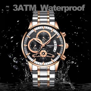 Drioshipping 2309-1 Reloj de Pulsera de Lujo para Hombre, Automático, con Fecha, de Cuarzo, de Primera Marca, Luminoso, con Calendario, Caja de Aleación, Envío Gratis - Product Image 3