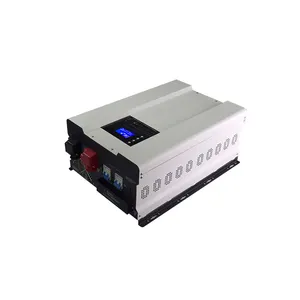 Low Frequency Inverter Charger pure sine wave 10kw DC48 96v To AC110v/220v split phase 10kva Hybrid Solar Inverter