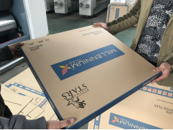 Tốc độ cao dẫn cạnh Feeder tự động flexo máy in slotter chết cắt cắt 4 màu sóng hộp carton máy in - Product Image 6