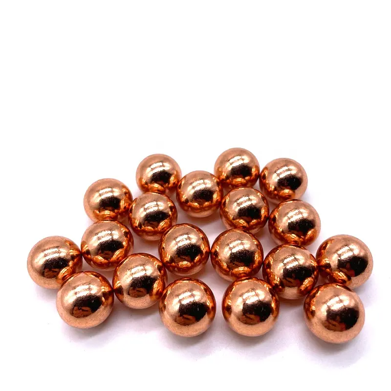 custom copper ball 1.5mm 3mm 4mm 5mm 5.95mm 6mm 8mm 10mm 99.99% Pure Solid copper sphere balls