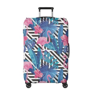 Funda para Maleta de Viaje con Ruedas Giratorias, Cierre de Cremallera, Diseño Impreso en 3D, Ecológica, Protección para Viajes de Negocios - Product Image 4