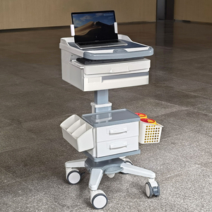 <span class=keywords><strong>Chariot</strong></span> informatique médical <span class=keywords><strong>mobile</strong></span> BT-LY31 en plastique <span class=keywords><strong>pour</strong></span> poste de travail du patient et du médecin en milieu hospitalier - Product Image 2