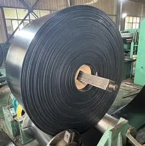 Factory Supply Crusher Vulcanizing Ep 1800Mm 6Ply Rubber Conveyor Belt Machine