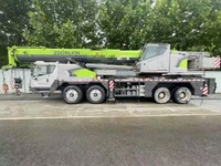 Grue mobile d'occasion Zoomlion 25 tonnes, flèche télescopique, modèle 2020, hauteur de levage 42m, moteur Weichai, équipement de levage chinois