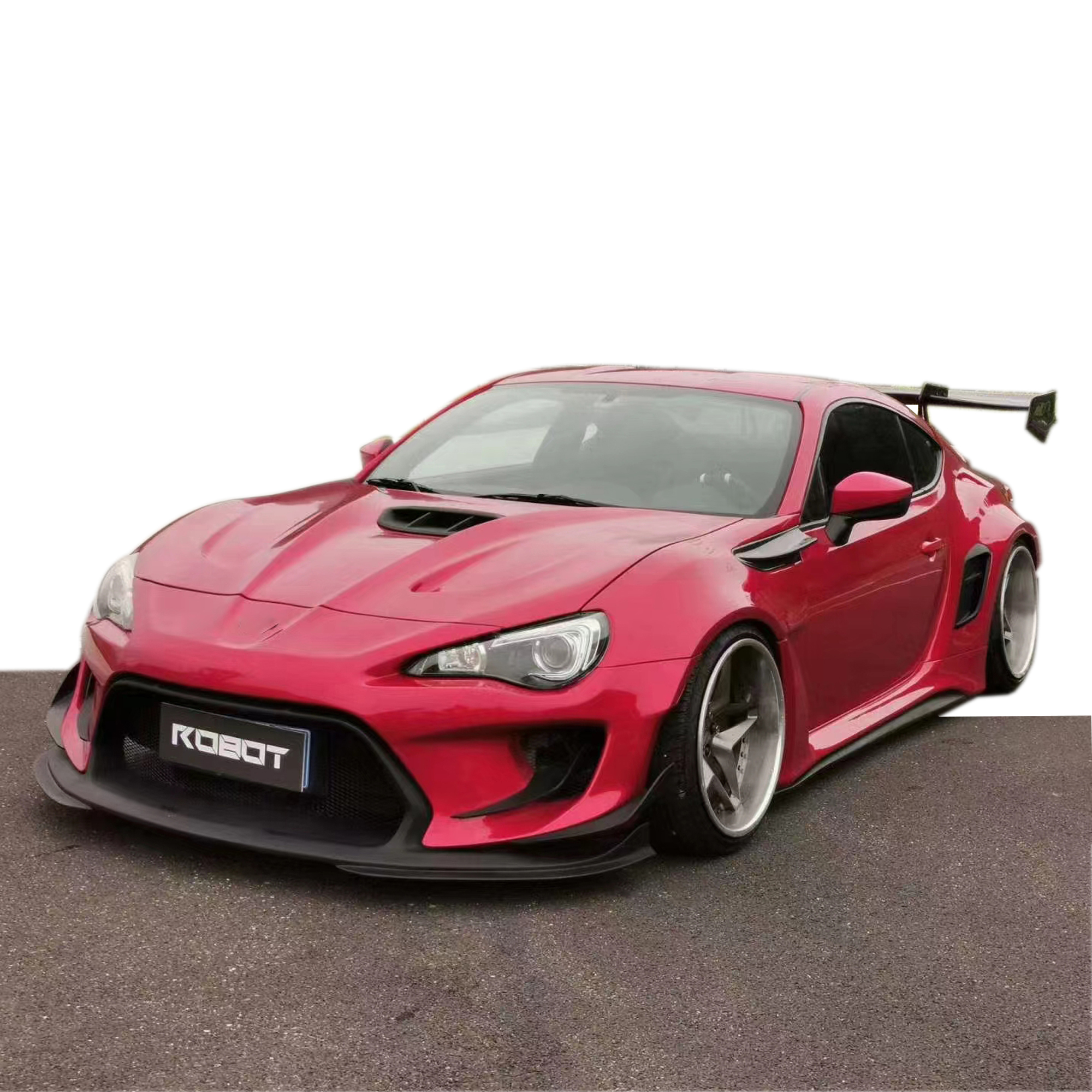 FT86 ZN6 BRZ ZC6 RB2-STYLE FRP フロントオーバーフェンダー+