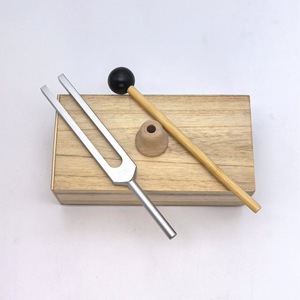 Fournisseur direct en gros transfrontalier : Diapasons en alliage d'aluminium 440HZ, 432HZ, 528HZ et caissons de résonance en bois pour haut-parleurs - Product Image 4